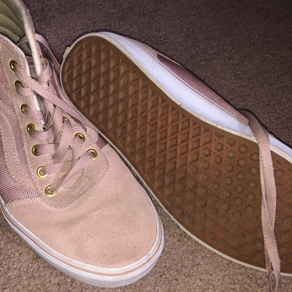 dusty rose vans